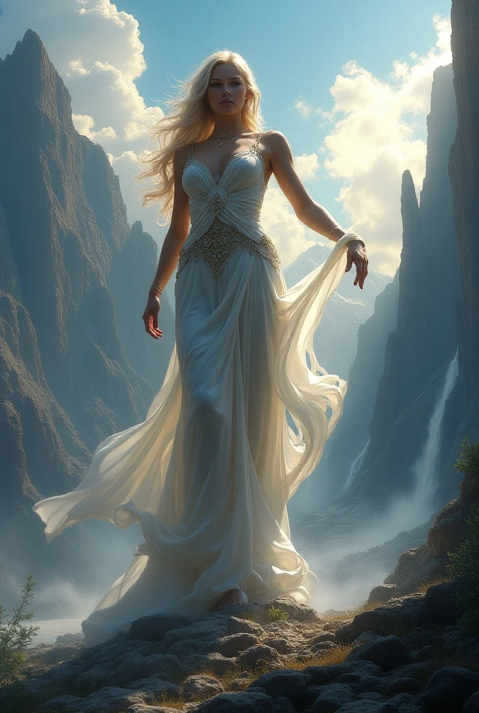 (dim lit:1) <lora:weight_slider_v2:-0.6> , <lora:LowRA:0.2> , ( sweat, blush:1), ,(large breasts:1.3),
(30-year- old norwegian beautiful slender petite woman supermodel),(tall woman, long legs:1.5),, (long thick wavy light blonde hair:1.1),(blue gorgeous perfect eyes that gazes at the viewer), (thick amazing hair),(seductive:1.1), (blushing:1), seductive look, full lips,beautiful detailed face,,(attractive young woman:1.3),(wide jaw sharp jawline), (blonde hair, thick amazing hair),
<lora:sm0k3dr3ss:0.65> (sm0k3dr3ss, smoke dress:1.3), (From the side, presenting a profile view), (walking on water, walking on a lake, beautiful lake, beautiful scenery), (wearing a beautiful intricate dress with amazing filigree), (full body in view), (wearing high heels),, (in a Norwegian fjord with large mountains in the background:1.3), (mist on the water:1.65), (in the middle of a lake),, (screaming, fear, anxiety, dread, asphyxiation, torture, pain), (intricate details:1.0), (intricate details, hyperdetailed:1.15),(oily wet skin:1.3),(dramatic light:1.4), cinematic,