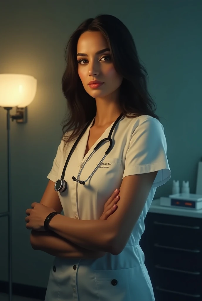 sexy doctor in nursing setting