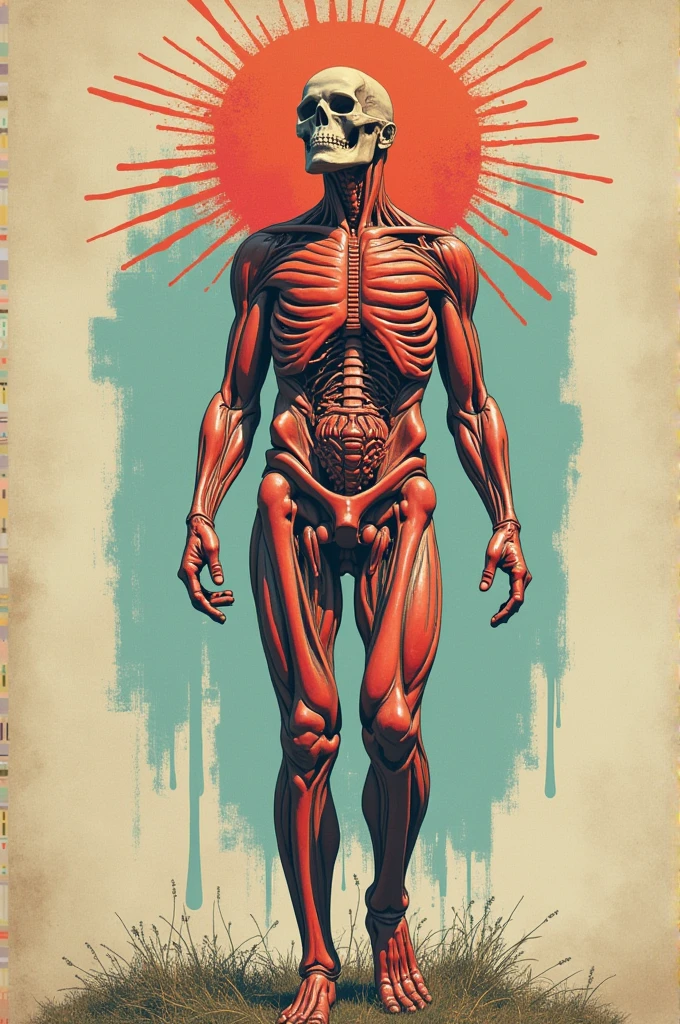 JUMPING MAN, wires cybernetic implants, Al estilo de Adrian Ghenie Esao Andrews Jenny Saville, Surrealismo Arte oscuro por James Jean Takato Yamamoto y Bli Sienkiewicz, tendencias en Artstation, foco nítido, Foto de estudio, Detalles intrincados, Altamente detallado, por Greg Rutkowski, Detalles intrincados de la cara, TM Ninja, TM Samurai, poster style, Iconos, colores Vibrantees, Estilo vectorial, Arte digital, 4k, Detalles intrincados, Fascinante, Hecho profesionalmente, Beautiful vector illustration, 12K Resolution, ..3D, Todos los caracteres en cuerpo completo detallado, Altamente detallado, Vibrante, Calidad ultra alta, Hiperrealismo, Fotorrealismo, Renderizado de octanaje]