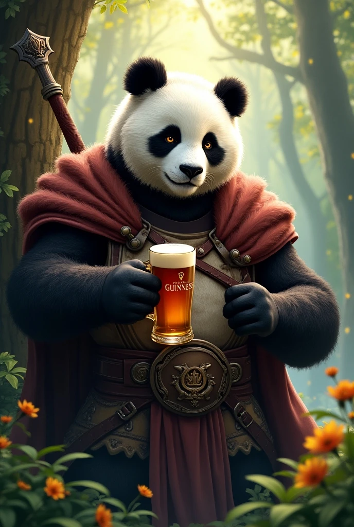 pandaren, overweight, adult, male, armor, tavern, musclegut, holding mug, beer, raised arm, open smile, detailed background, group, sitting, , humanoid , drunk, loincloth aside, thick ,  exhibitionism, ineffective clothing, , detailed fur, 
<lora:macrobear_v3.1.1:0.8>, score_9.score_8_up.score_7_up.score_6_up.score_5_up.score_4_up.source_furry, high quality, detailed, beautiful, realistic, outstanding, countershading,
