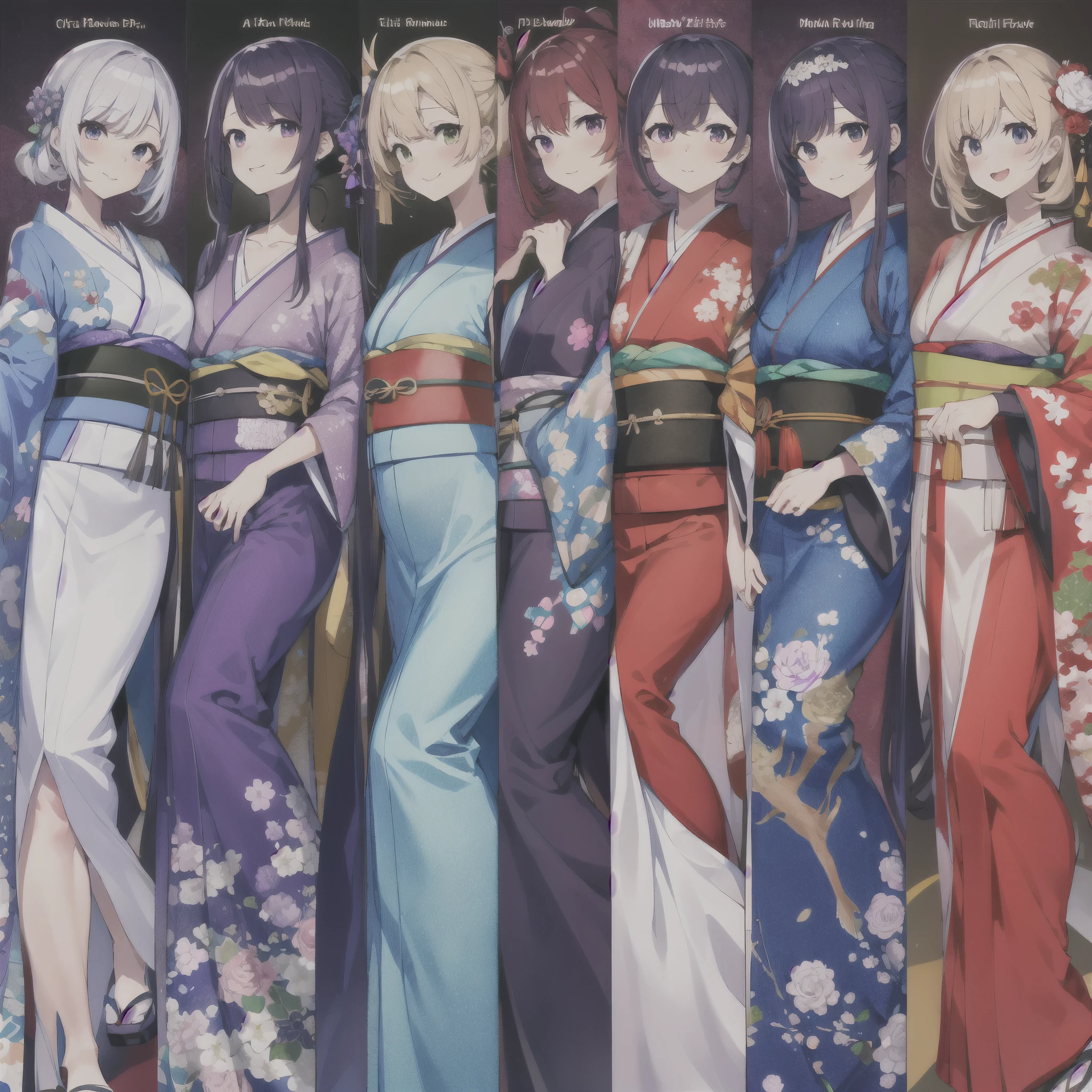 multicolored, écraser_kyrielight, japonais_vêtements, Kimono, 1fille, fleur, cheveux_ornement, ouvrir_bouche, Floral_imprimer, sourire, Seul, matin_gloire, court_cheveux, jaune_Kimono, cheveux_fleur, clou_polish, hortensia, bambou, imprimer_Kimono, violet_œils, ceinture, looking_at_visualiseur, violet_fleur, orange_Kimono, cœur, un_œil_fermé, œilbrows_visible_à travers_cheveux, plus haut_corps, rougir, large_manches, fruit, aubergine, Holding, frange, rose_cheveux, œils_visible_à travers_cheveux, long_manches, cheveux_sur_un_œil, multicolored_Kimono, cheveux_entre_œils, seins, nourriture, bleu_fleur