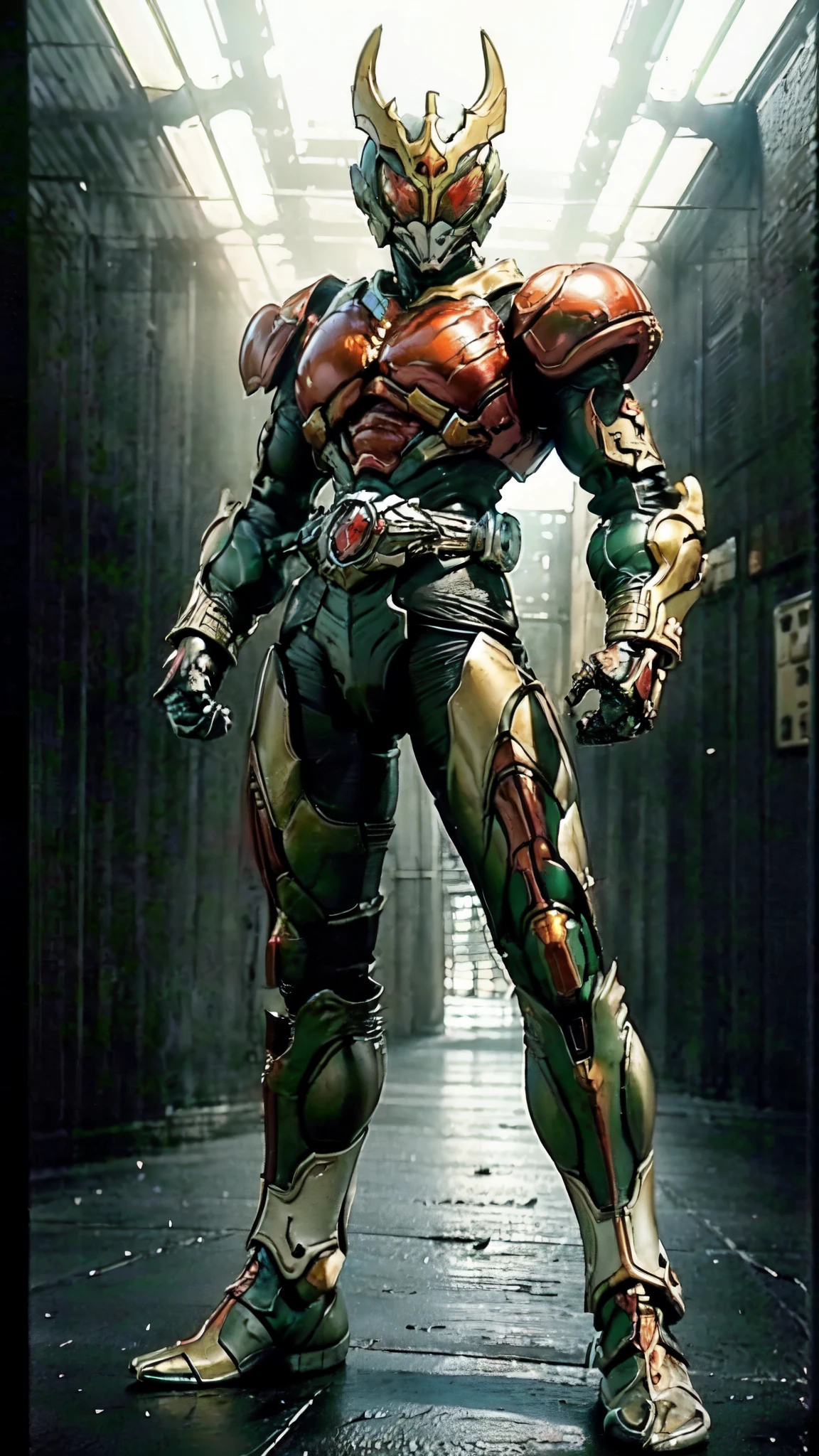 (masterpiece:1.5, best quality:1.5, extremely delicate:1.5), ((male:1.5)), a man wearing a full-face helmet, green eyes, fantasy-style high-tech biomimetic armored combat suit, (a composite layered chest armor), the design balances heavy with agility, fully enclosed shoulder guards, matching arm and leg guards, a belt of gemstone, (the color scheme is primarily Indigo with Silver accents, Organic Biotech, Concept Inspired by Iron Behemoth, glowing eyes, armor glows, stand of a futuristic sci-fi city), this character embodies a finely crafted fantasy-style armored hero in anime style, exquisite and mature art style, metallic, high definition, highres, ultra-detailed, ultra-fine painting, professional, perfect body proportions, golden ratio, anatomically correct, symmetrical face, extremely detailed eyes and face, high quality eyes, creativity, RAW photo, UHD, 32k, Natural light, cinematic lighting, masterpiece-anatomy-perfect