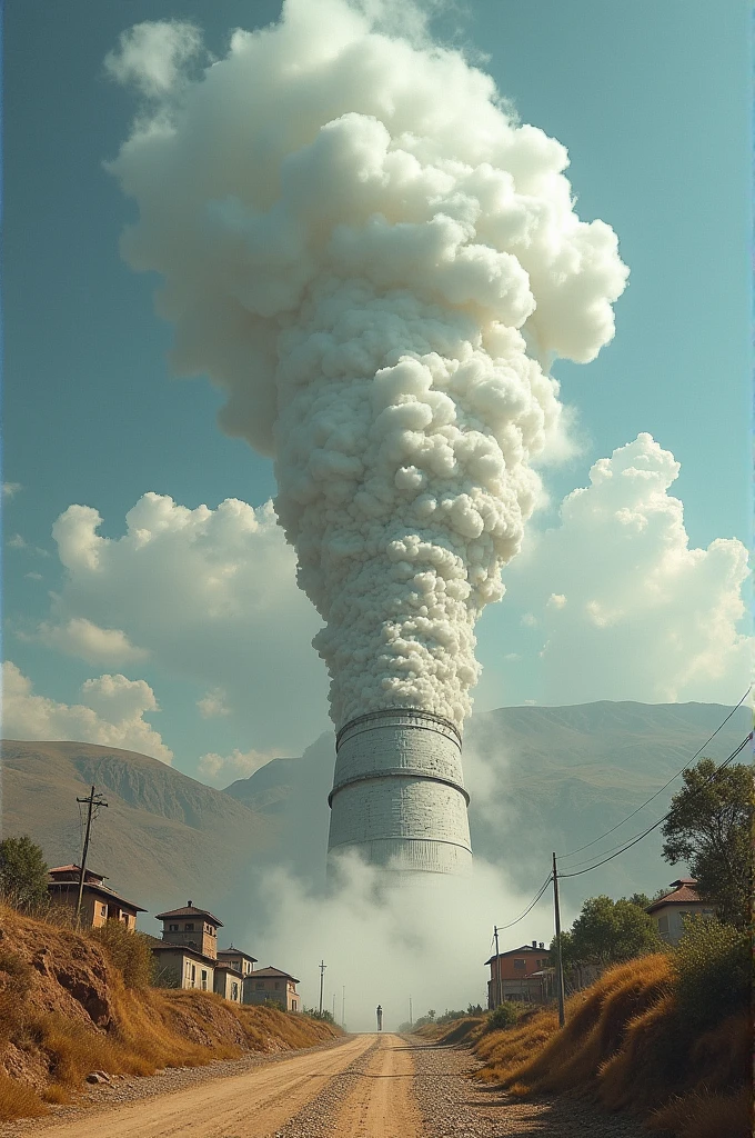 industry releasing smoke that falls into lake

