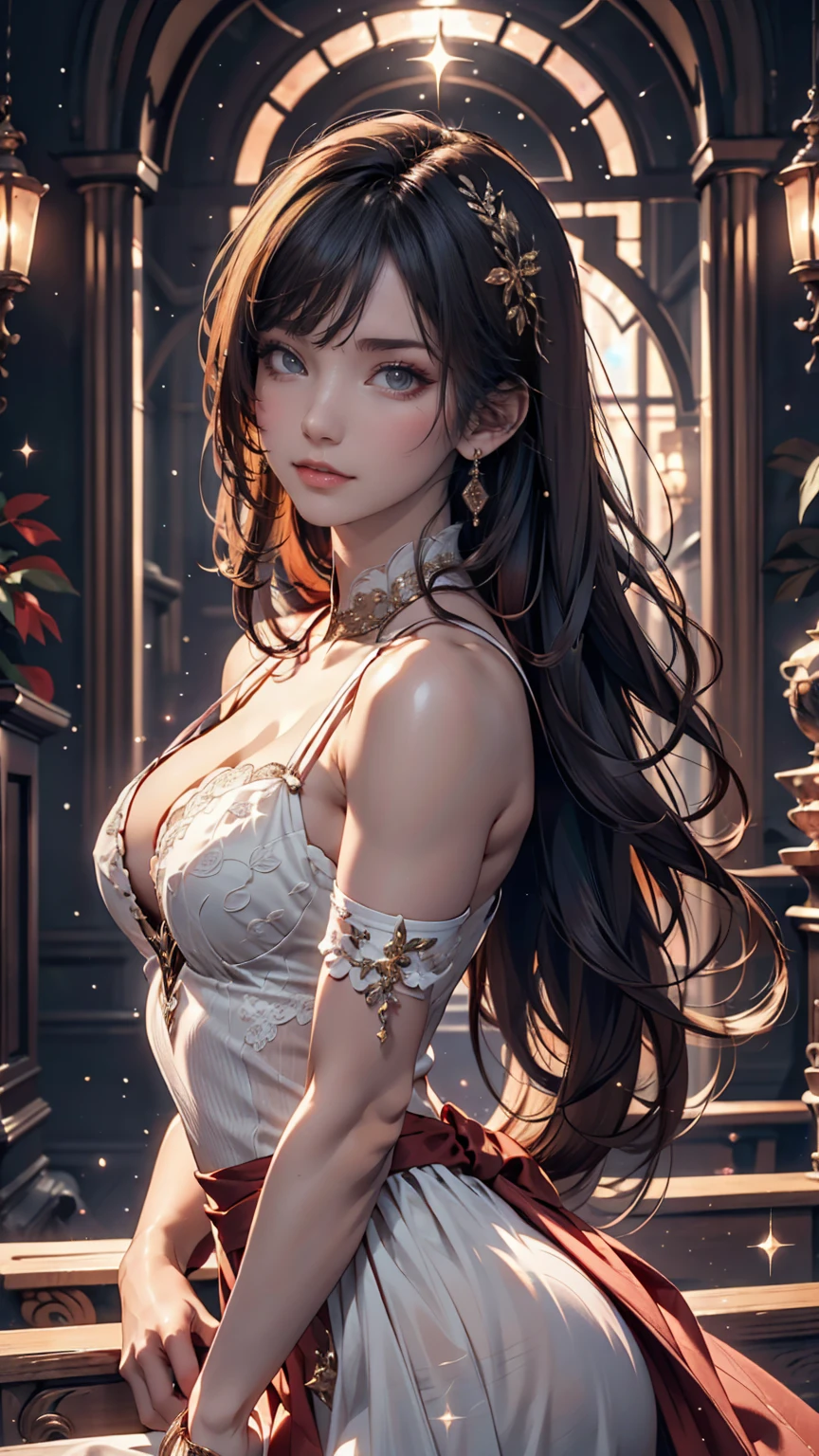 ((best qualtiy)), ((tmasterpiece)), (detail:1.4), Beautiful cyberpunk female images,hdr(HighDynamicRange),Ray traching,NVIDIA RTX,Hyper-Resolution,illusory ub surface scaing,PBR textures,post-proces,Anisotropy Filtering,depth of fields,maximum definition and sharpness,Many-Layer Textures,Albedo e mapas Speculares,Surface coloring,Mitsu-Accurate simulation of material interacctly proportioned,rendering by octane,Two-colored light,largeaperture,Low ISO,White balance,Rule three points、8K raw data、Beautiful bright blue pupils,off-the-shoulder clothes,Fine pupils,Delicate face and eyes,long eyelasher,Blushlush,Delicate and fluffy hair,pink lip,Pure,Cute face,Sweet girl,Artistic sense,Casual wear,Advancedsense,butterflys,Cherry som petal,Beautiful hair accessories,Long hair and waist,Hair fluttering in the wind,Snow-white fox ears,curlies,Snow-white fluffy tail,Positive light,The light from the back window is backlighted