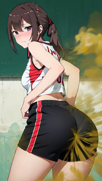 NSFW,(((1girl,1oldman,sex,vaginal))),From back,Yor briar, Your forger, Black Hair, (Red eyes:1.5), Earrings, gold hair band, hair band, Long Hair, Side Lock, (Medium chest:1.2), angry,
break ,(((tennis wear))),Thighs,(((white lace panties))),all fours,crawling,
break tennis court,
break looking at viewer,
, break masterpiece ,8k unity wallpaper,anime key visual,highest quality, High resolution, unity 8k wallpaper, (shape:0.8),anime coloring,highly detailed face, detailed eyes,growing eyes,shiny skin,fine skin,white skin,dense skin,detailed hair,highly detailed legs,perfect lighting, Detailed CG, (perfect hands, perfect anatomy),High resolution,(Detailed wear ),slender limbs, delicate curves, dainty hands,figure:0.8,