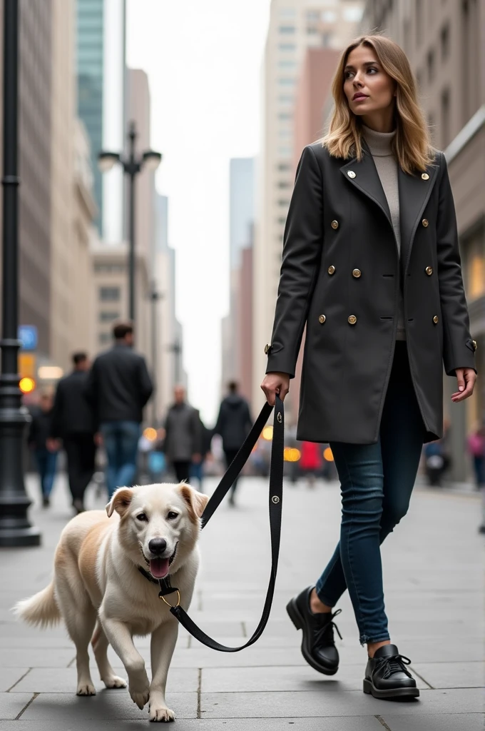 A dog leash with urban style