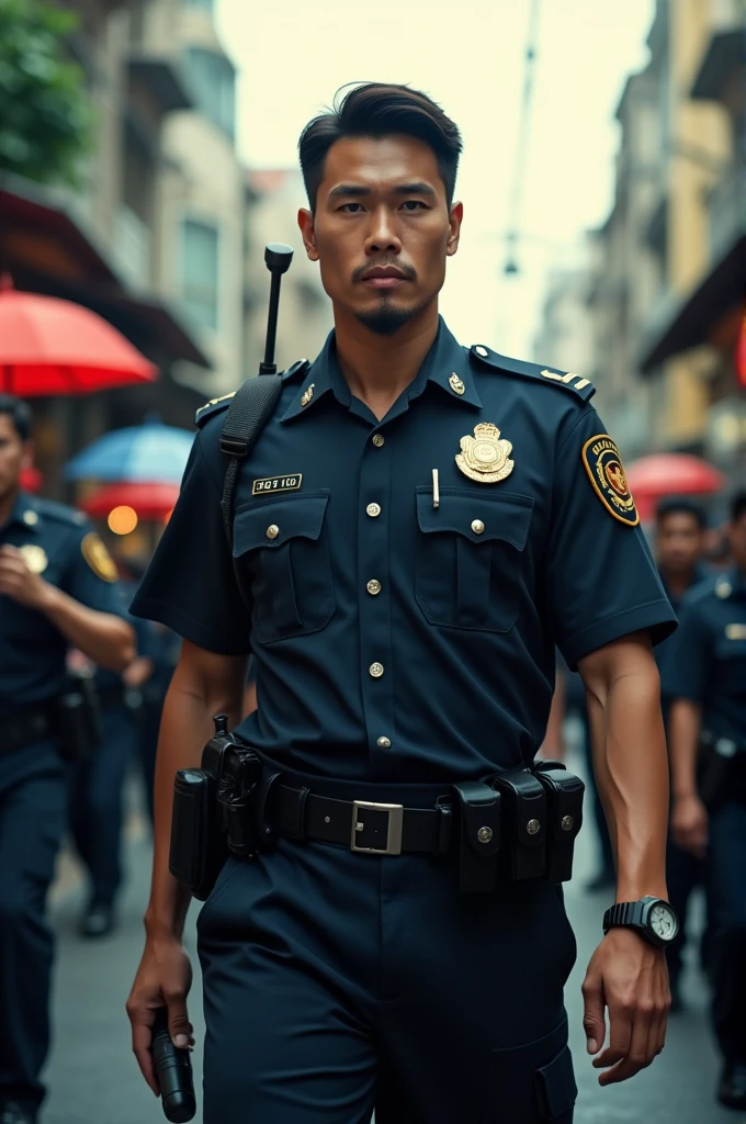 Character of an Indonesian Brimob member