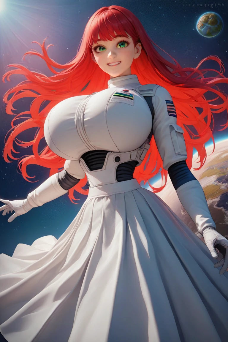 (white weight girl:1.5),(beautiful face:1.3),(giganticboob:1.4) (big red star:1.4),(beautiful skin:1.1),(gigantic power suits dress:1.6)
(colorful:1.4),(bright ???????:1.3),(shiny hair:1.5),(lot of dimple :1.6),(last bangs :1.5)
