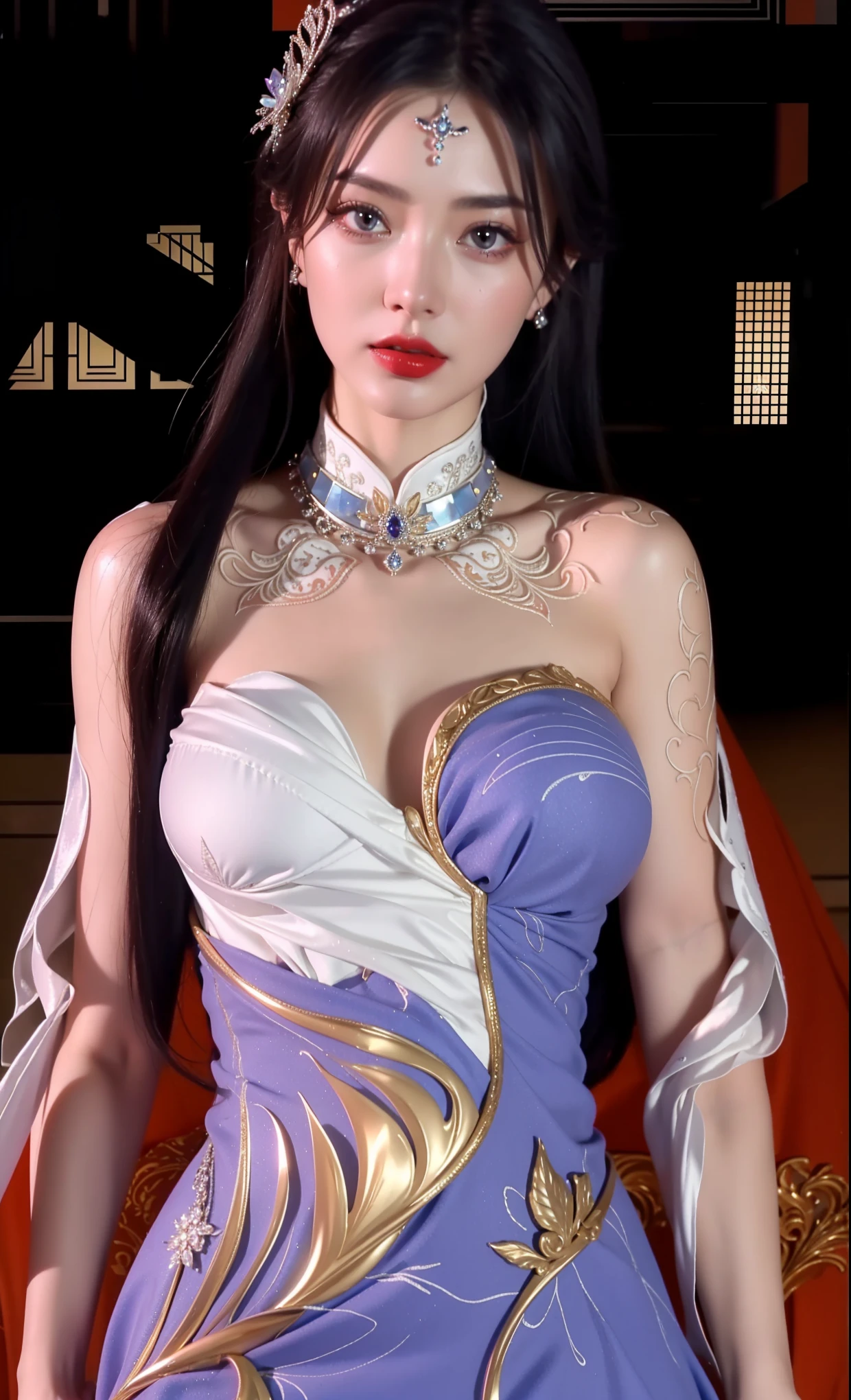 mujer con un vestido blanco sentada en un banco, Obras de arte al estilo de Guweiz, Guweiz, Obra maestra de Guweiz, Tendencias en CGVatstation, Fanart Mejor ArtStation, Ruan Jia y ArtGerm, Modelo IG | Artgerm, inspirado por Lan Ying, por Yang J, Hermosa pintura de personajes