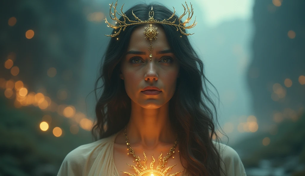 Create an image of an 8 but make it look magical and spiritual, out of the ordinary