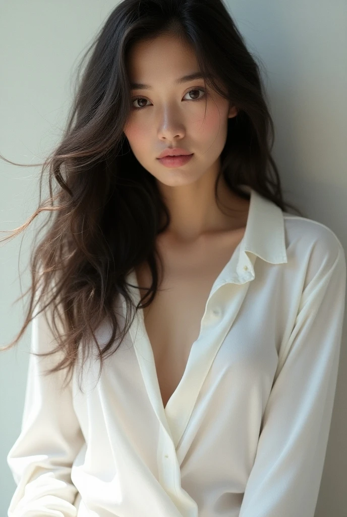 15 years old, gorgeous cute Argentinian girl, smirk, freckles, (dark skin:1.4), (medium white long hair:1.4), (Vanessa Hudgens:1.4), there is a woman sitting at a table with a glass of water, still from a music video, janice sung, still from a live action movie, screenshot from a movie, a still of an ethereal, sun yunjoo, still from the film, still from the movie, still from a movie, still frame from a movie, still from l'estate, spring day, sexy look, famous beautiful model, good young girl, (masterpiece:1.0), (best_quality:1.0), ultra high res,4K,ultra-detailed, photography, 8K, HDR, highres, absurdres:1.2, Kodak portra 400, blurry background, bokeh, lens flare, (skin texture:1.2), (vibrant_color:1.2),professional photograph, (beautiful_face:1.5),(narrow_waist). --v 6