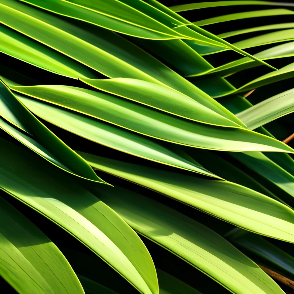 a close up of a bunch of green leaves on a black background, a picture by Adam Marczyński, trending on pexels, digital art, tropical foliage, lush plants, lush foliage, lush jungle, tropical leaves, lush greenery, lush verdant plants, dark green leaves, rich greenery, plants and jungle, botanic foliage, deep jungle texture