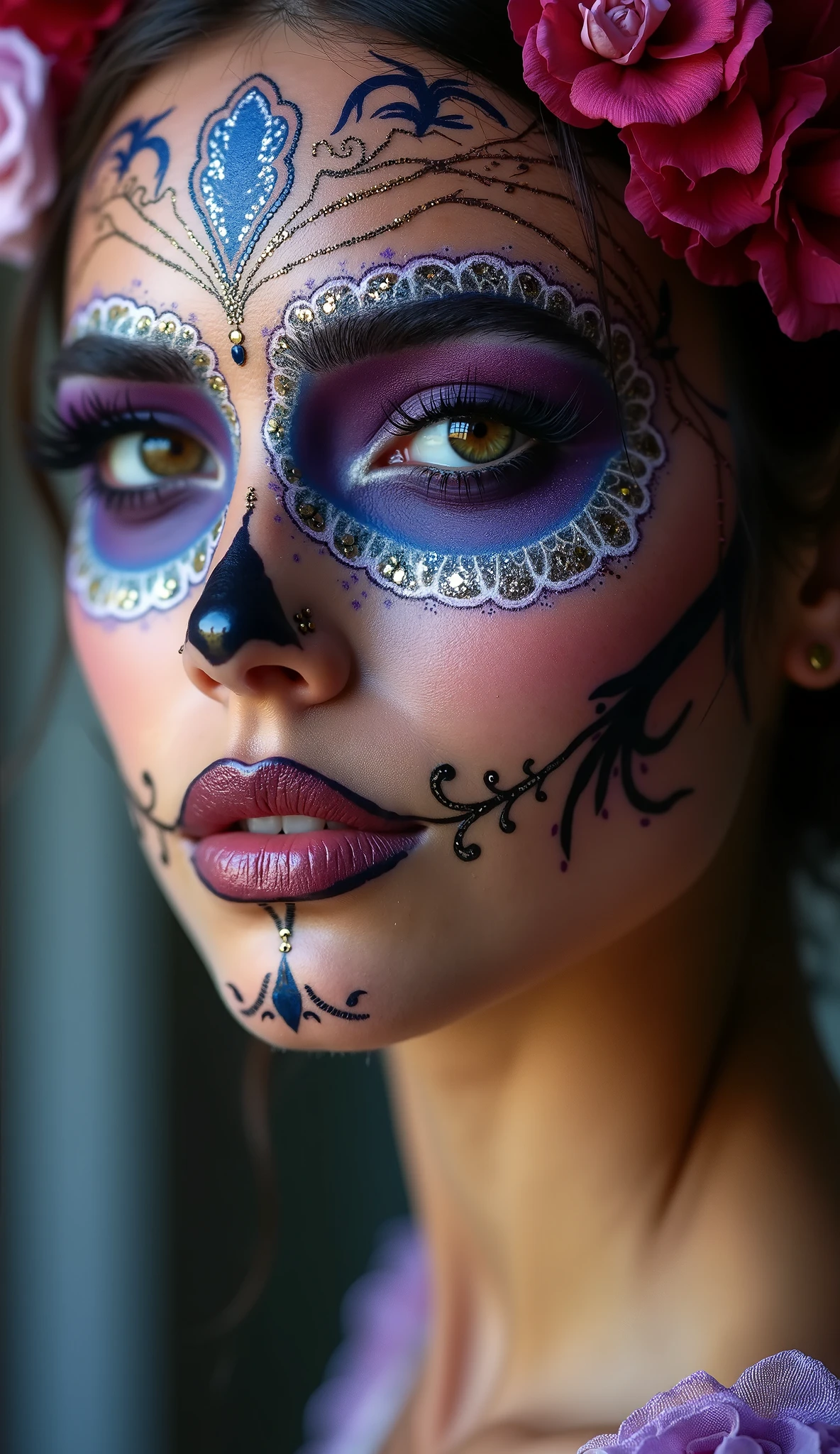 ((Masterpiece, best quality,edgQuality,photorealistic,ultra photorealistic)), edgJG fashion, a skull faced woman in a pink dress and a pink fur coat ,wearing edgJG_style clothing <lora:edgGallianoXL:0.35>
perfect face, intricate details, (((horror theme, epoxy_skull)))
<lora:epoxy_skull-sdxl:1>