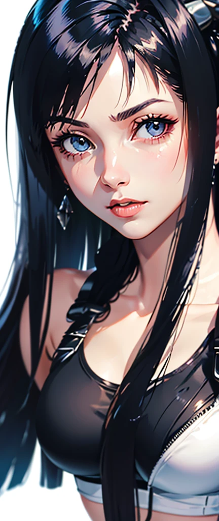 Portrait of Tifa Lockhart، final fantasy vii, 