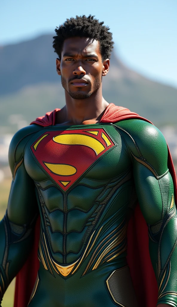 Enner Valencia con traje superman
