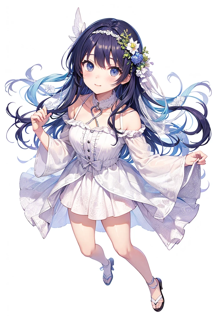 Simple white background　Voice of the Heart