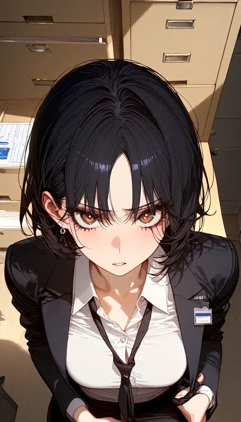 (masterpiece, best quality:1.2), 1girl:1.0, solo:1.0 office worker ...