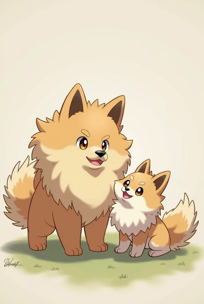 cartoon of a group of cats playing with each other, furries wearing tails, the fox-like evolution pokemon, buizel and human fusion, fire type, very very beautiful furry art, ninetales, furry art!!!, disney stylized furry, melting into vulpix, thick fluffy tail, real life pokemons, anthropomorphic furry art