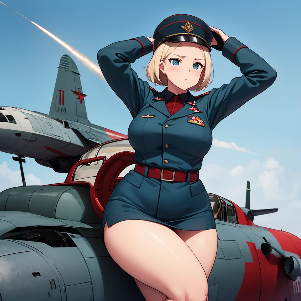 Special Forces Girls,during war,Grinning face,No panties pussy no panties,Pissing, pissing, pissing, dripping pussy juice,,belly button,aircraft carrier,Inward-curling ponytail,hat,squat,United States Flag,Japanese flag,Soviet flag