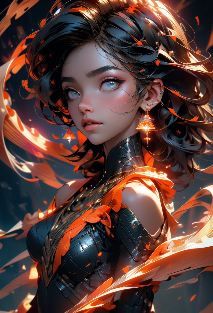 (best quality, masterpiece), 2girls, night sea, dark, horror, cinematic lighting, dynamic angle, anime, oil painting --auto