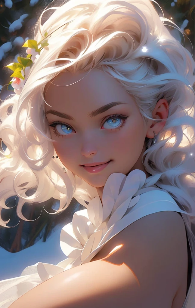 melancholy lighting, quiet, calm, brightness, masterpiece, best quality, 1girl, (JinxLol:1.2), (ultra photorealistic:1.3), (masterpiece:1.4), best quality, ((realistic)), high quality, ultra detailed, ((Real image)), ((realistic skin)), ((realistic face)),(illustration:1.05), (beautiful:1.05), (beautiful detailed eyes:1.05), (cinematic light:1.1), Full body, precise proportions, 18-year-old girl, skinny model lying on the grass, surrounding garden,  tree shadow, hair fluttering in the wind, tulle, long legs, feet slightly open, buttocks, blush, shyness, collarbone, abdominals, double weave, beautiful and delicate face, fair skin, real skin, (face detail), pores, super high resolution, 8k, parameters Best quality, masterpiece, super high resolution, (Realistic 2.0), More details, detailed skin, , wide smile, white teeth, voluminous hair,  perfect and well designed eyes, girlfriend, beautiful, beautiful, flowers, studio lighting