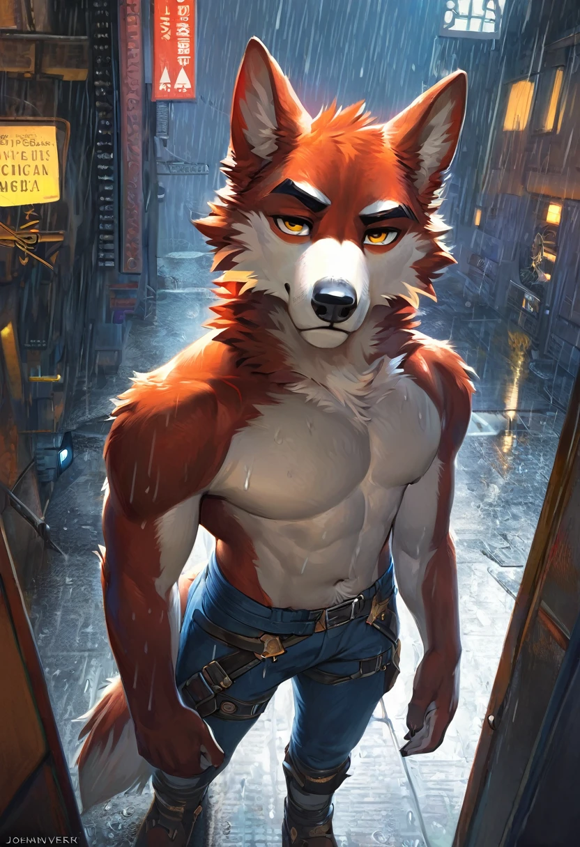 ((Foxy)) , big chest, night time, sexy, sensual, detailed, uploaded to e621, beautiful and detailed portrait of an anthropomorphic  Foxy, ((anthropomorphic male Foxy))), kenket, Ross Tran, ruan jia, uploaded to e621, zaush, foxovh, movie lighting, , anthropomorphic, ((  Foxy )) , big chest, night time, sexy, sensual, detailed, uploaded to e621, beautiful and detailed portrait of an anthropomorphic  Foxy , ((anthropomorphic male Foxy))), kenket, Ross Tran, ruan jia, uploaded to e621, zaush, foxovh, movie lighting, thicc, alone, dominant , muscular toned, muscles, anthropomorphic, best quality,4k,ultra-detailed,realistic,portrait,furry,dim soft detailed lighting,cozy atmosphere,comfortable bosschair,warm colors,peaceful,relaxing,A-level, 3d render, high quality digital art, wearing balery anything clothing, detailed eyes, good anatomy, good perspective, towards viewer, by bebebebebe, by sicklyhypnos, by gerkk, by orf, big muscles and arms, muscular, solo, male, in a office boss room sitting the chair with the viewer looking at him from across the desk, ((very detailed clothing)), ((jockstrap)), ((very detailed bulge))