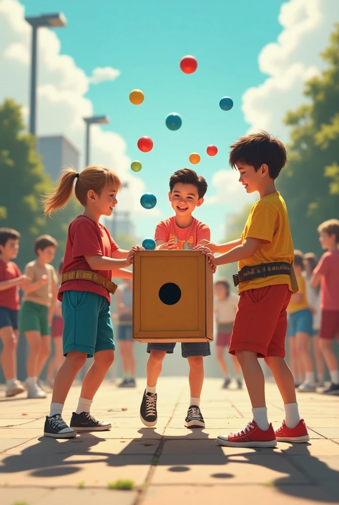 Future boys woods balloons