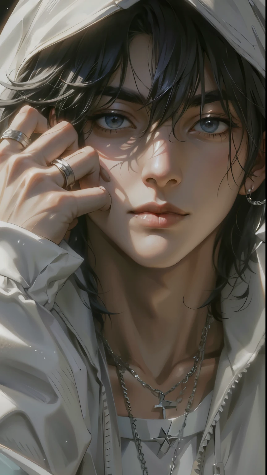 Black hair
