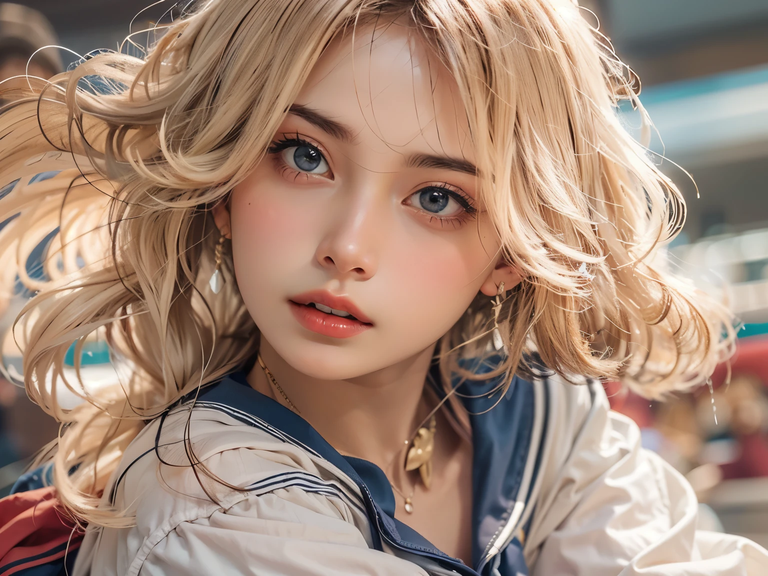 1woman, (Ultra realistic, high res), (highly detailed eyes, highly detailed hair, highly detailed face, highly detailed plump lips), (off shoulder with open breasts), breasts, upper body, caute smile, (best quality:1.4), Raw photo, (realistic, photo-realistic:1.37), professional photography, cinematic light, (fine face: 1.2),fashion model 20 years old, cute, [[[[pure eyes]]]], [[[[closeup]]]], [[[[chest]]]], [[[[neck]]]], [[[[shoulders]]]], perfect eyes, perfect iris, perfect lips, perfect teeth, perfect skin, soft front light, glow, HDR, (muted colors:1.2), Retrato da mulher、white skin、((cabelo Castanho ondas suaves)) Best Blanco Romantico、8K resolution、Frente Illuminada、アメリカの女の子のPortrait、solo、20-year-old、beautiful face、Upper body、medium side cut、beautiful blonde hair、beautiful little face woman, solo,　black theme,　look at the audience,one woman, It&#39;s real, Wolfzan-6500-V1.3, anime、animeスタイル、beautiful diamond eyes、20 year old american girl、braided hair、swimsuit、portrait beautiful detailed woman, very detailedな青い顔, Reality, beautiful narrow blue eyes, huge file size, Super detailed, High resolution, very detailed, highest quality, masterpiece, An illustration, very detailed, ticker, Unite, 8K painting wallpaper, fine, fine details, masterpiece, highest quality, Hvery detailed ticker uniform 8K wallpaper, face light movie lighting、cuteブラウス, dark background, oil, masterpiece, diffused soft film lighting, Portrait, highest quality (perfect face:1.4),stunning girl pictures,(8K and、photorealistic:1.25) 、(lip gloss、eyelashes、shiny face、shiny skin、highest quality、超High resolution、Depth of the bounds written、chromatic aberration、caustic road lighting、natural shading、sexy 1girl, Extremely cute, Amazing face and eyes, (Beautiful lovely smile), (extremely detailed beautiful face), bright and shiny lips, (cute bikini:1.3), (very elaborate lace bra:1.5), smooth skin, super beautiful, attractive, (Best Quality:1.4), (hyper quality), (Ultra-detailed), (hyper-realistic, Photorealsitic:1.37), Authentic skin texture, complex details, extremely detailed CG unified 8k wallpaper, RAW Photos, professional photograpy, Cinematic lighting, coast, sea, palm trees,masterpiece, best quality, high quality, High definition, High quality texture, High quality shadow, high detail, beautiful detailed, finely detailed, extremely detailed cg, detailed texture, a realistic representation of the face, realistic, colorful, delicate, Cinematic Light, sidelighting, Lens Flare, Ray tracing, sharp focus, (intrica