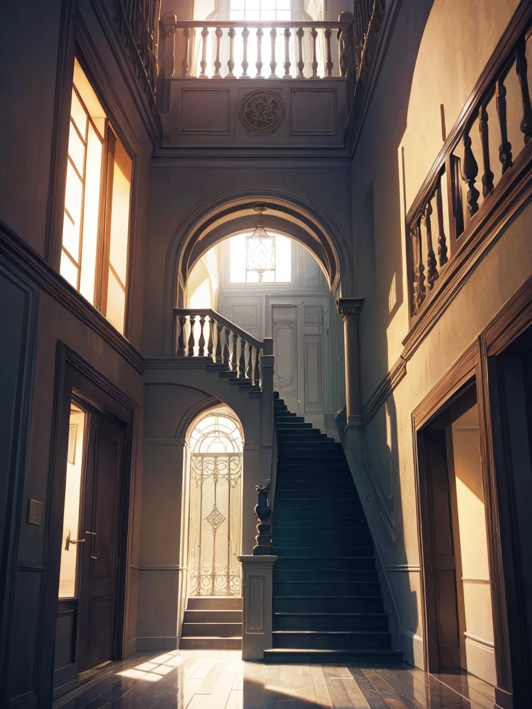 masterpiece, high quality, illustration, extremely detailed, cg unity 8k, spacious castle court room, (roman style background), marble columns,