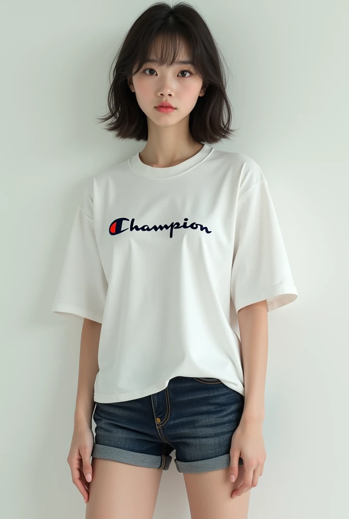 hightquality、masterpiece、ultra res、a beauty girl、Beautiful girl face、cute girl face、、school gym、Wearing gym clothes、full bodyesbian、Famous actresses of Japan、very beautiful face、A sexy