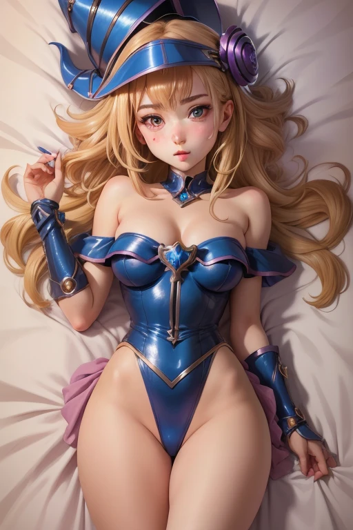 dark magician girl dans Yu gi oh, (8K), (best quality), (Realistic), (photoRealistic: 1.37), Ultra detailed, une fille, spectateur regardant, tout le corps, position du missionaire, Breasts spread apart, Position de cow-girl, lying on a bed, position TWERK, aux seins nus, trentenaire, vraiment gros boobasterpiece), anime girl avec de gros seins, jolie fille anime, Ilya Kuvshinov. 4km, [ Digital art 4km ]!!, Style Anime 3D Realistic, Jolie fille d’anime, germe d&#39;extremely detailed art, oppaï, Style animé 4K, Rendu photo Realistic Anime girl, Anime hyper Realistic, animated style. 8K