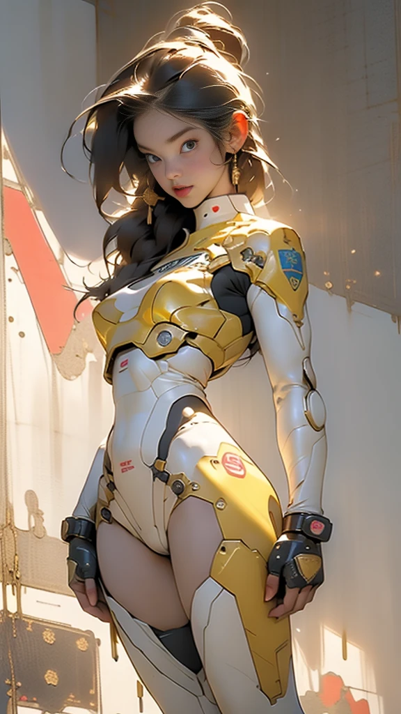 ((highest quality)), ((masterpiece)), (very detailed:1.3), 3D, beautiful (cyber punk:1.3) Female hacker with thick voluminous hair working with a computer terminal, computer server, LCD Screen, fiber optic cable, corporate logo,HDR (high dynamic range),ray tracing,NVIDIA RTX,super resolution,unreal 5,Scattered beneath the surface,PBR texturing,Post-processing,anisotropic filtering,Depth of the bounds written,maximum clarity and sharpness,multilayer texture,Albedo and specular maps,surface shading,Accurate simulation of light-matter interactions,perfect proportions,octane rendering,two-tone lighting,Low ISO,White balance,Rule of thirds,wide caliber,8K RAW,efficient subpixel,subpixel convolution,luminescent particles,