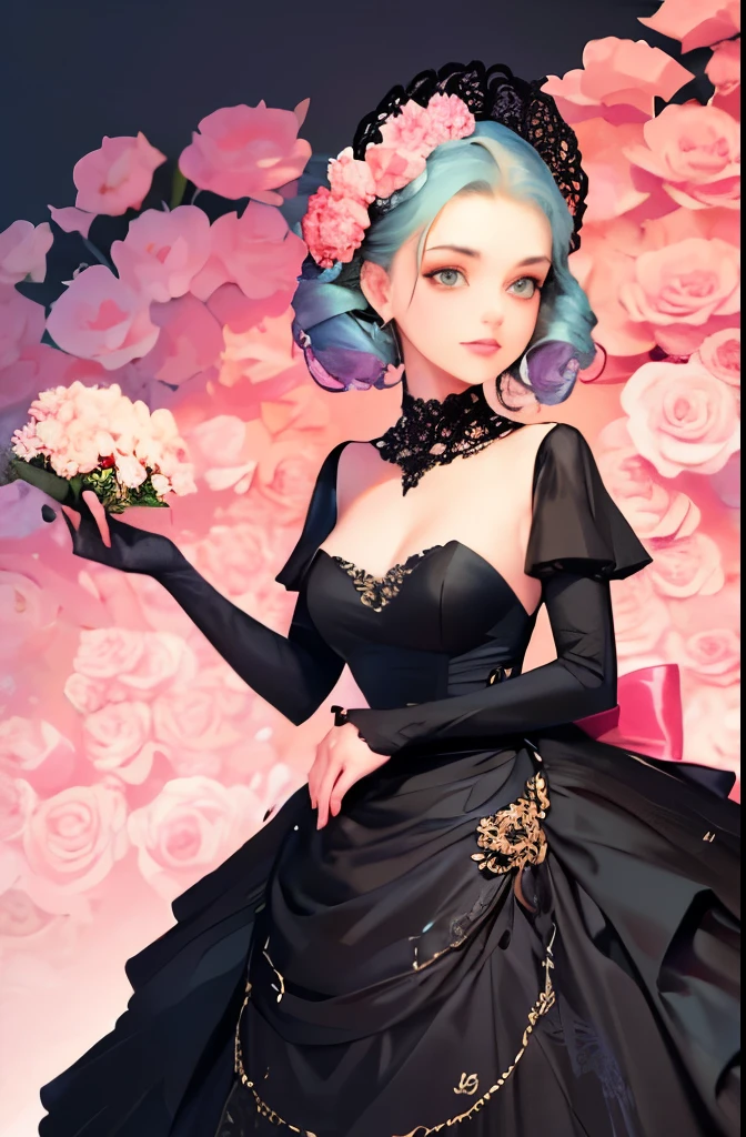 <lora:edgLycorisMugler-light:0.8> Haute_Couture, edgTM, edgTM_style fashion, eccentric clothing, Haute_Couture dress, wearing Haute_Couture dress, makeup, eyeshadow, <lora:LIP:1> (LilyPichuTI:0.9), glasses, cowboy shot,, ultra detailed, masterpiece, best quality, aesthetic, detailed,