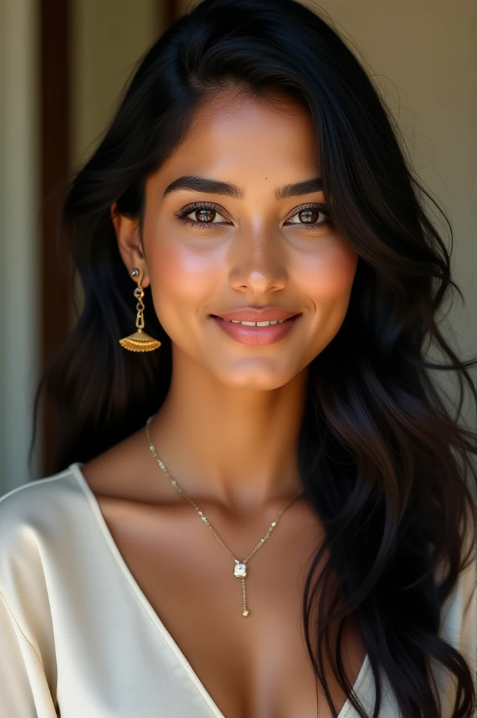 she is an Indian treasure hunter pretty and smart hidden trapped solver age 28