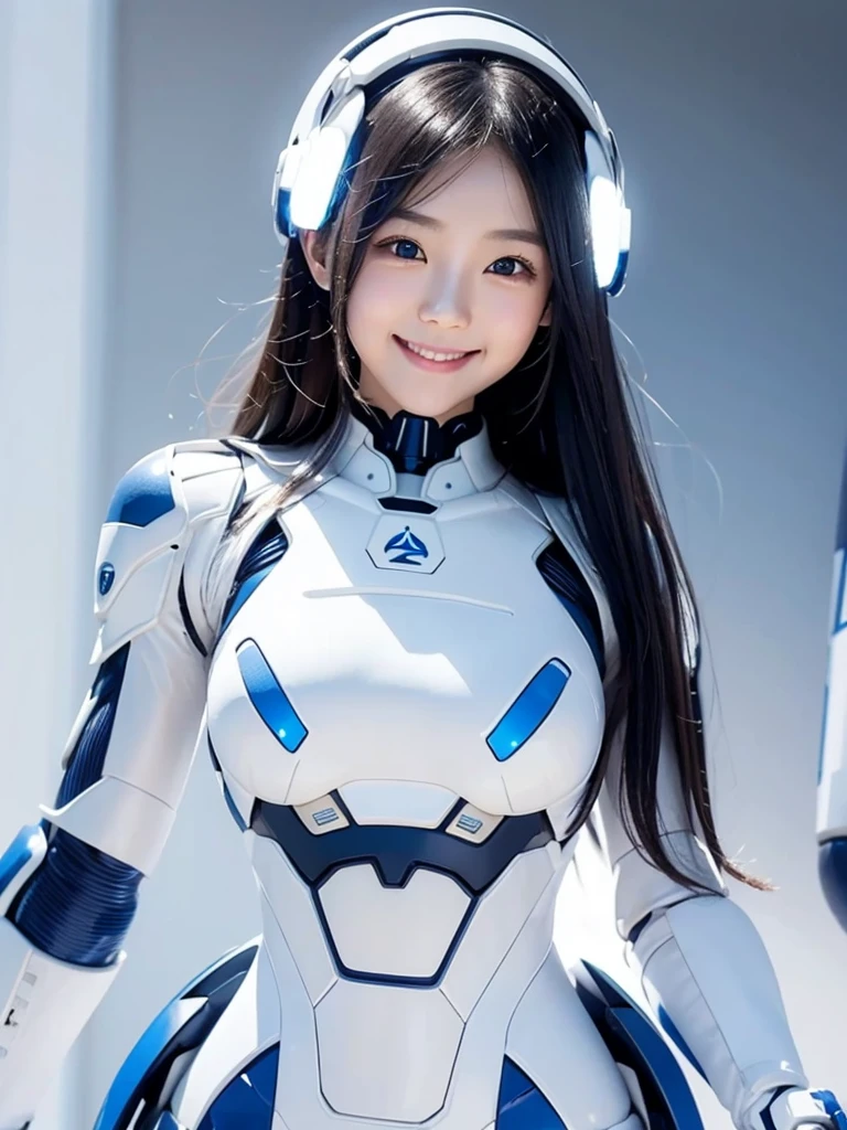 (8K、Raw photography、Highest quality、masterpiece:1.2),(Black Hair、Dark Eyes:1.9),(Plug Suit:1.6)、View your audience,Viewed from the front,White skin,(:1.3)、(Tight waist:1.6)、(Clothes that accentuate the shape of the breasts:1.2)、(Big Breasts :1.5)、Slim figure、Ultra-high resolution,beautiful,beautiful fece,(One person、No background:1.9),whole bodyボディー,Japanese women,(reality的:1.37)、Photon Mapping,reality、(Baby-faced and cute: 1.2)、(Cute Smile: 1.8)、(Round face: 1.8)、Radio City、Physically Based Rendering、Depth of field rally background、photograph, (I can see your knees、Thigh close-up:1.8),(:1.6),whole body、Great quality