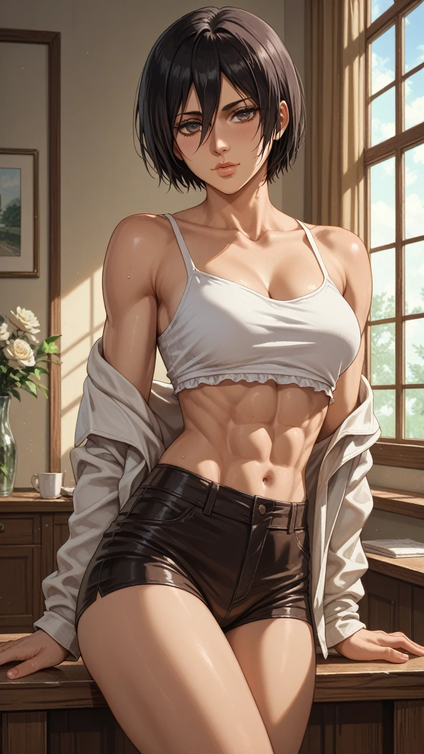 Mikasa Ackerman, shingeki no kyojin. sexy.