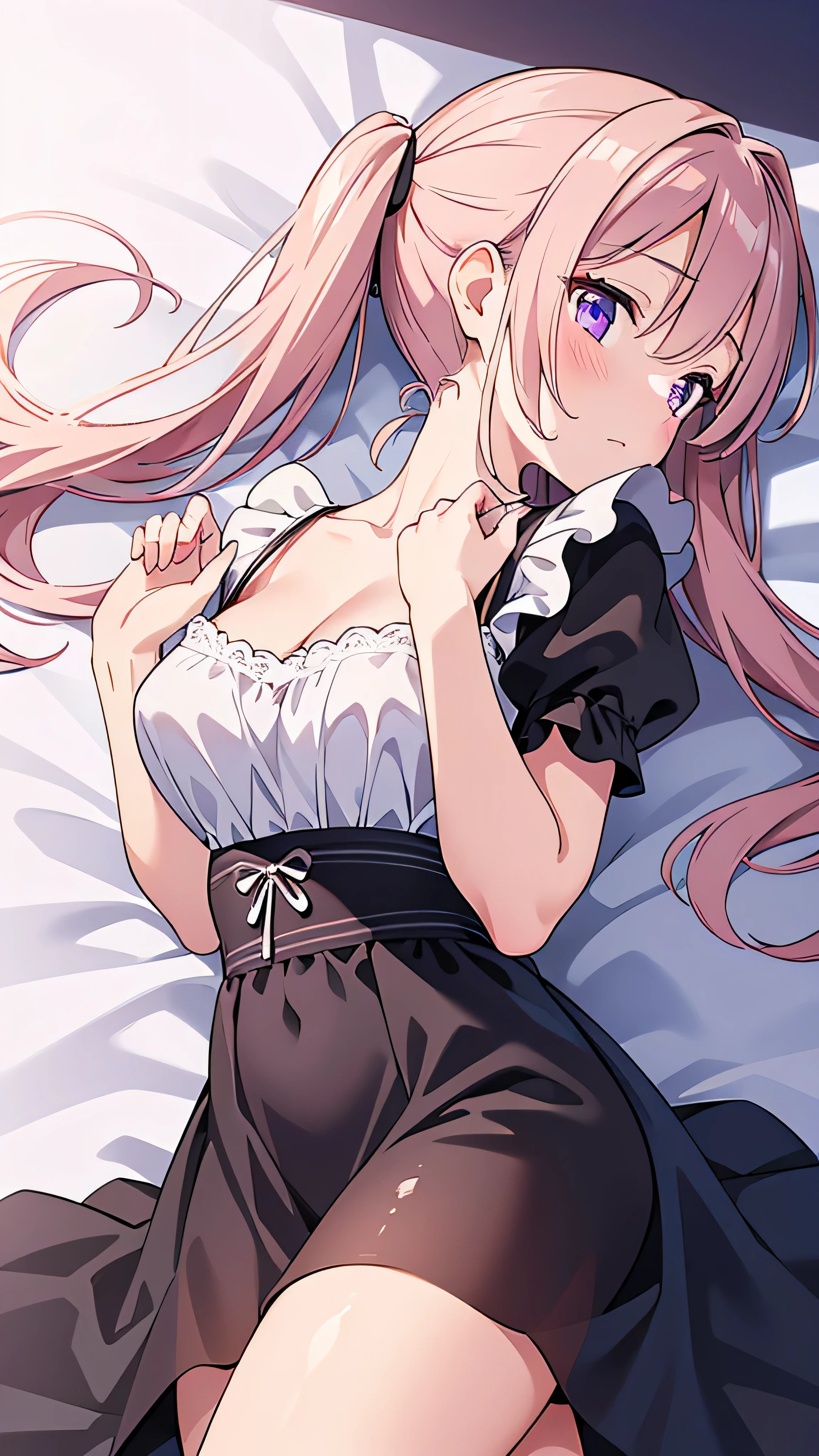 (best quality, masterpiece:1.2), ultra detailed, extremely detailed eyes and face, natural skin texture, detailed skin, natural lighting,
chibi, 1 girl, 12-years-old,
BREAK (orgasm face, closed eyes, aroused, open mouth, gasp, blush cheeks, saliva trail:1.2),
BREAK (vaginal penis), (a man), hetero, (lying on back:1.4), (lady spread legs:1.3), (intense Sex:1.4), (cum out:1.2),
bedroom, bed, from above,