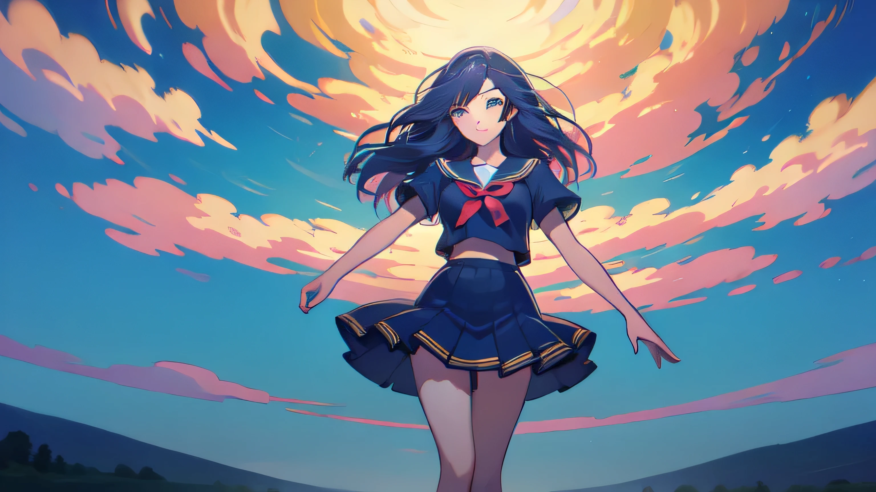 best quality, masterpiece, <lora:monogatariv2-10:1>, solo, (1girl),sailor moon,