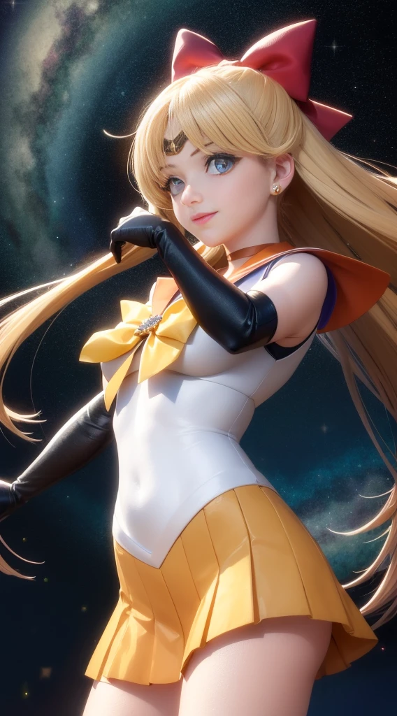masterpiece, best quality, high resolution, high detail face, venus1, 1 girl, solo, sailor senshi uniform, sailor venus, aino minako, blonde hair, magical girl, blue eyes, orange skirt, elbow length gloves, tiara, pleated skirt, bow for hair, orange sailor necklace, mini skirt, choker, red bow, orange choker, white gloves, very long hair, jewelry, earrings, showing her perfect beautyful ass, ass with a small white thong, very sexy nice ass, ultra high res, cinematic angle, professional lighting, best quality, masterpiece, sidelighting, sharp, perfect focus, bokeh, photorealistic, (finely detailed beautiful eyes: 1.3), realistic, (3d face:1.1), (lustrous skin:1.5), (ultra high res intricate face details), (face skin pores:1.3), ultra high res cloth texture, 8k eye details, 8k pupils.