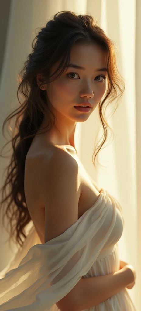 a woman