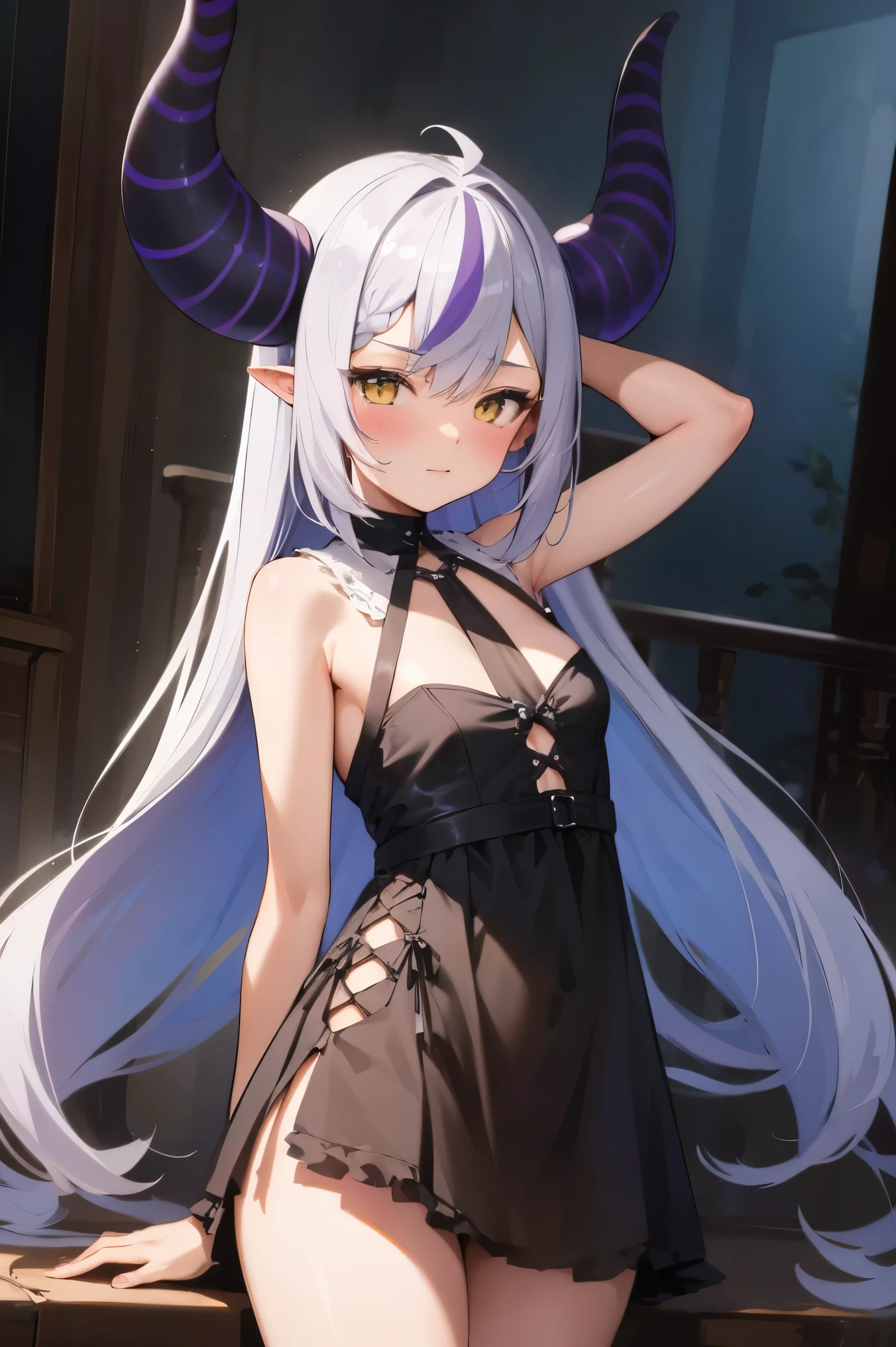 ((1 loli ciborgue)),((Seios enormes,biomechanical breasts,very large ,erigir )),pussy liquid,((Dope )),((Urethral insertion)),standing with tall raised ,((cabelos brancos curtos, Olhos vermelhos, sorriso maligno)), a factory, at night,