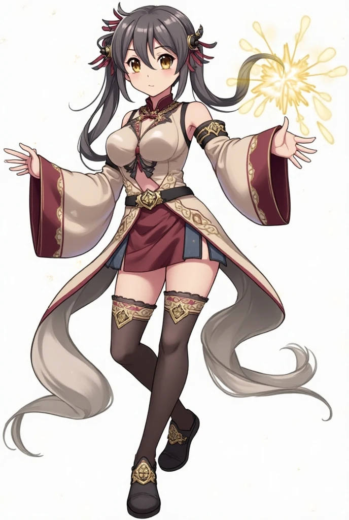 ((Masterpiece, highest quality)), detailed face, character sheet, Full body, 1girl, beautiful detailed eyes, black hair, long hair, ((Voluminous hair)), hair between eyes, beauty red dress with detailed golden pattern, very long dress, very large dress, very large sleeve, very large silk red cloak, best decoration, best wrinkles, 8K resolution, full of details, multiple poses and expressions, highly detailed, depth, many parts