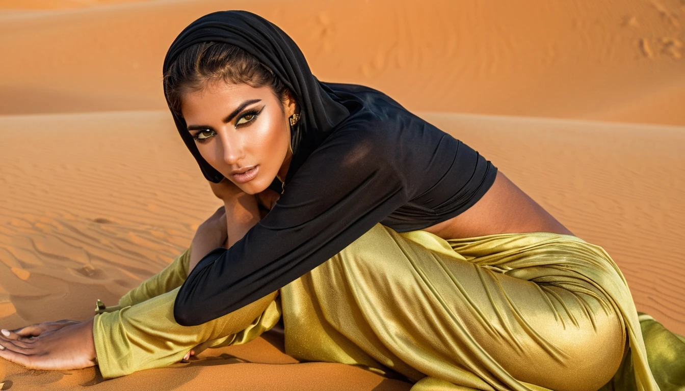 femme arabe james bond girls avec hijab