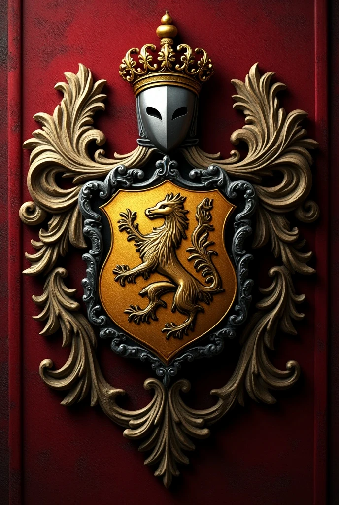 Create the coat of arms of the surname Menard