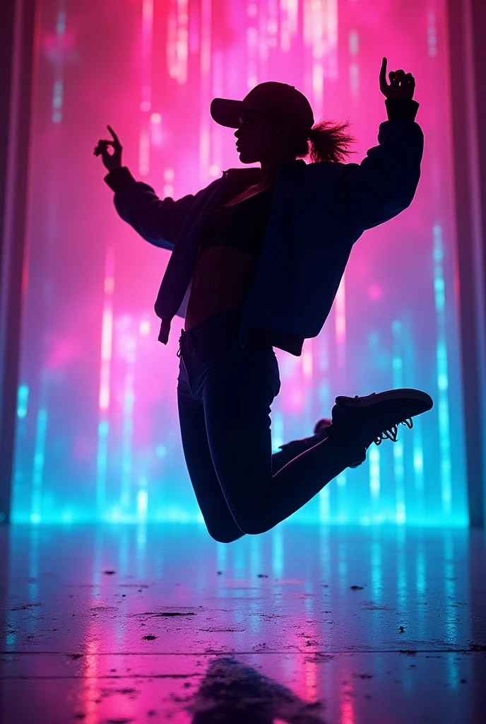 vibrant neon trance rave female deity goddess dancers ultra rave breakdancing, Neon, Synthwave, Ink, Electric Colors, Colorful
