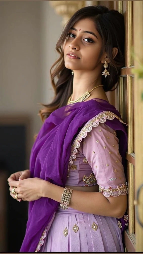 Nandita Mahmood, nanditamahmood, indian actress, singer, woman, 1girl,  a woman in sari, saree, large breasts, cleavage, 
 <lora:Nandita Mahmood:0.6>