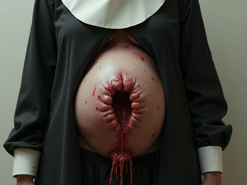 ((highest quality)), ((masterpiece)), (be familiar with), perfect face,black hair,long hair,((Glasses)),(((super huge breasts))),Japanese,big areola,naked,mature woman,show one's side,((pregnancy)),grit your teeth,((tears)),raise both arms,messy hair,From head to crotch,((Blood vessels in the chest)),big nipples,Drool,a lot of sweat,big belly,((Drool)),breast milk
,