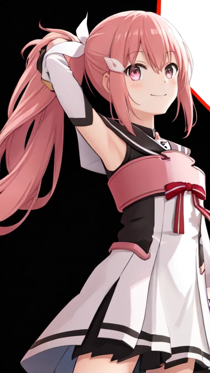 anime girl in a skirt and top with a crown on her head, shalltear from overlord, seductive anime girl, anime girl with skirt, anime girl showing her ass, female anime character, anime best girl, anime girl named lucy, akane owari danganronpa, marin kitagawa fanart, digital art from danganronpa, best anime 4k konachan wallpaper, official character art