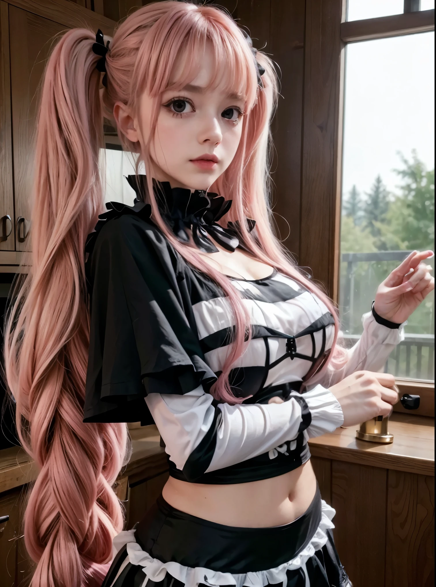 Lora realistis pink hair